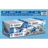 ZHEGAO QL0268 0268 non  LỰC LƯỢNG CẢNH SÁT KADIFEI 4 KIỂU bộ đồ chơi xếp lắp ráp ghép mô hình Police 293 khối