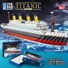 ZHEGAO LZ8235 8235 non  TÀU TITANIC bộ đồ chơi xếp lắp ráp ghép mô hình Creator Sáng Tạo 4404 khối