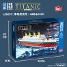 ZHEGAO LZ8235 8235 non  TÀU TITANIC bộ đồ chơi xếp lắp ráp ghép mô hình Creator Sáng Tạo 4404 khối