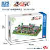 ZHEGAO LZ8239 8239 non  VƯỜN TÔ CHÂU bộ đồ chơi xếp lắp ráp ghép mô hình Architecture Công Trình Kiến Trúc 4174 khối