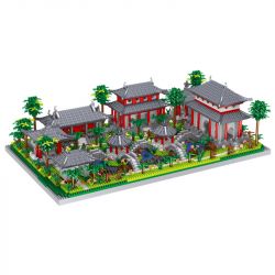 ZHEGAO LZ8239 8239 non  VƯỜN TÔ CHÂU bộ đồ chơi xếp lắp ráp ghép mô hình Architecture Công Trình Kiến Trúc 4174 khối