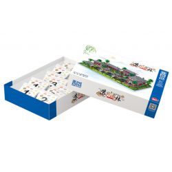 ZHEGAO LZ8239 8239 non  VƯỜN TÔ CHÂU bộ đồ chơi xếp lắp ráp ghép mô hình Architecture Công Trình Kiến Trúc 4174 khối