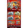 LW 1037 non  NINJA MECH 4 PHONG CÁCH bộ đồ chơi xếp lắp ráp ghép mô hình The  Ninjago Movie Ninja Lốc Xoáy