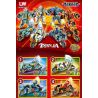 LW 1037 non  NINJA MECH 4 PHONG CÁCH bộ đồ chơi xếp lắp ráp ghép mô hình The  Ninjago Movie Ninja Lốc Xoáy