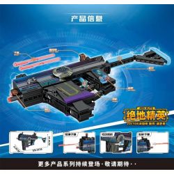 LEDUO 76125 non  SÚNG TIỂU LIÊN VECTOR bộ đồ chơi xếp lắp ráp ghép mô hình JEDI ELITE 426 khối