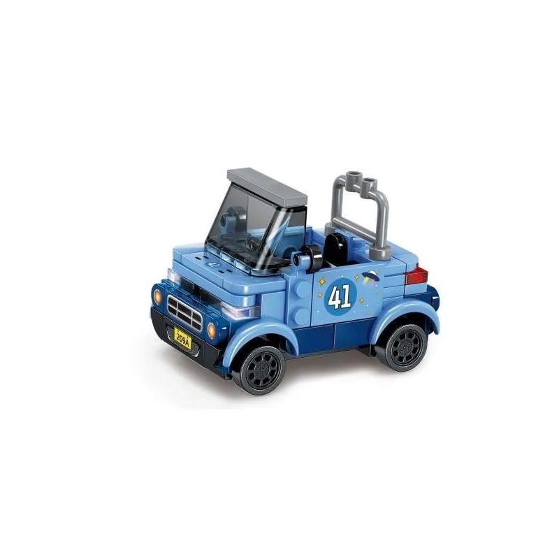 SEMBO 607342 607343 607344 607345 non  THẾ GIỚI XE NỔI TIẾNG 4 MẪU bộ đồ chơi xếp lắp ráp ghép mô hình Racers FAMOUS CAR Đua Tốc Độ 546 khối