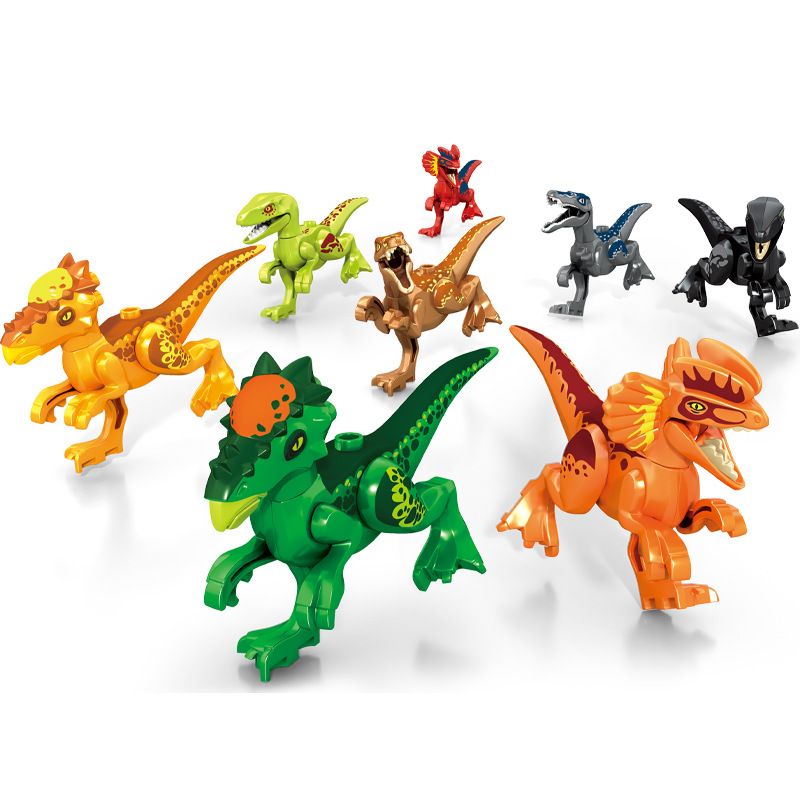 SEMBO 205002 205003 205004 205005 205006 205007 205008 205001 non  THẾ GIỚI KHỦNG LONG bộ đồ chơi xếp lắp ráp ghép mô hình Jurassic World WORLD DINOSAUR 193 khối