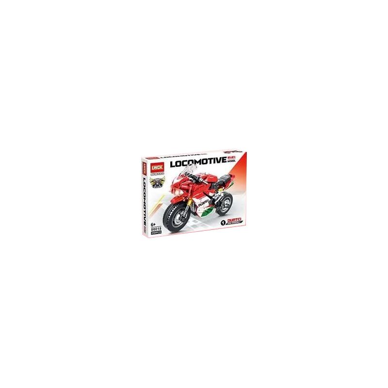 LWCK 80018-1 non  DUCATI 1299 PANIGALE R bộ đồ chơi xếp lắp ráp ghép mô hình Racers Đua Tốc Độ 250 khối
