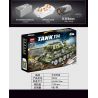LWCK 90046 non  XE TĂNG T-34 bộ đồ chơi xếp lắp ráp ghép mô hình Military Army TANK T34 Quân Sự Bộ Đội 2136 khối