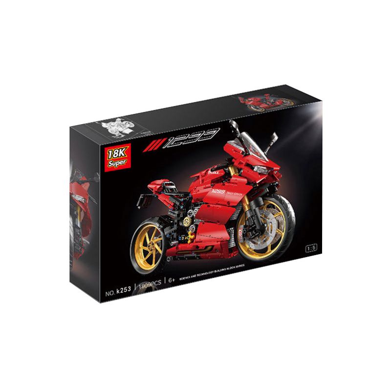 SUPER 18K K253 TA GAOLE T4020 4020 non  MÔ TÔ DUCATI 1299 PANIGALE S TỶ LỆ 1:5 tỷ lệ 1:5 bộ đồ chơi xếp lắp ráp ghép mô hình  Kỹ Thuật Công Nghệ Cao Mô Hình Phương Tiện 1809 khối