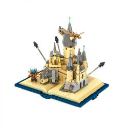 BEAUTY AND 13010 non  SÁCH LÂU ĐÀI MA THUẬT bộ đồ chơi xếp lắp ráp ghép mô hình Harry Potter MAGIC CASTLE BOOK Chú Bé Phù Thủy 727 khối