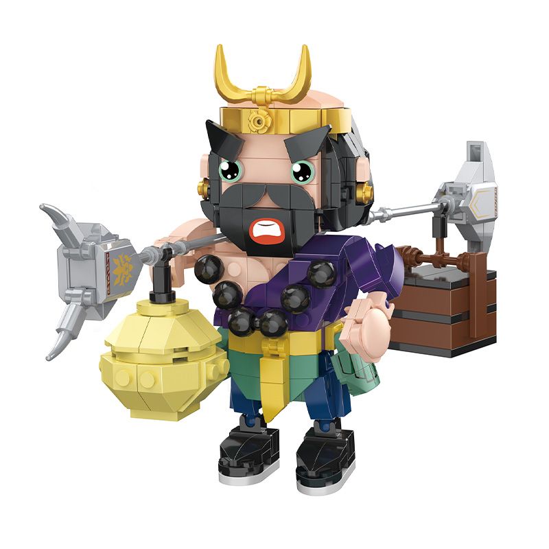 COGO 15709-6 non  TÂY DU KÝ SHA WUJING bộ đồ chơi xếp lắp ráp ghép mô hình 335 khối