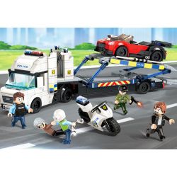 GUDI 10006 non  CÚ VÔ LÊ TUYỆT VỌNG bộ đồ chơi xếp lắp ráp ghép mô hình Police LIVIN'CITY DESPERATE ATTACK Cảnh Sát 620 khối