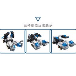 JIESTAR 69000 non  BIẾN ĐỔI SIÊU NHẢY VỌT HIỆP SĨ KIẾM GIÓ PHÒNG THỦ TRÁI ĐẤT bộ đồ chơi xếp lắp ráp ghép mô hình SUPER DEFORMED 901 khối