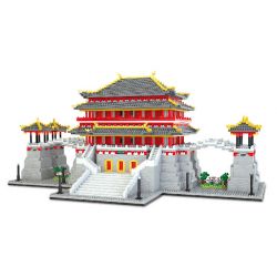 FUN IMAGINATION LZ8187 8187 non  TANG PARADISE ??? TÂY THIỂM bộ đồ chơi xếp lắp ráp ghép mô hình Creator Sáng Tạo 5721 khối