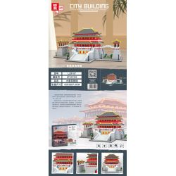 FUN IMAGINATION LZ8187 8187 non  TANG PARADISE ??? TÂY THIỂM bộ đồ chơi xếp lắp ráp ghép mô hình Creator Sáng Tạo 5721 khối