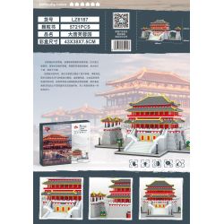 FUN IMAGINATION LZ8187 8187 non  TANG PARADISE ??? TÂY THIỂM bộ đồ chơi xếp lắp ráp ghép mô hình Creator Sáng Tạo 5721 khối