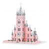 FUN IMAGINATION LZ8052 8052 non  NHÀ THỜ THÁNH TÂM CHÚA GIÊSU HỒ CHÍ MINH VIỆT NAM bộ đồ chơi xếp lắp ráp ghép mô hình Creator HO CHI MINH PINK CHURCH Sáng Tạo 7017 khối