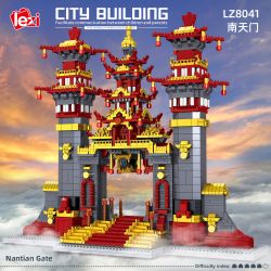 FUN IMAGINATION LZ8041 8041 non  NAM THIÊN MÔN bộ đồ chơi xếp lắp ráp ghép mô hình Creator Sáng Tạo 3996 khối