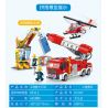 FORANGE FC3107 3107 non  HOẠT ĐỘNG CHỮA CHÁY bộ đồ chơi xếp lắp ráp ghép mô hình Fire Rescure FIRE FIGHTERS Cứu Hỏa 640 khối