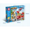 FORANGE FC3107 3107 non  HOẠT ĐỘNG CHỮA CHÁY bộ đồ chơi xếp lắp ráp ghép mô hình Fire Rescure FIRE FIGHTERS Cứu Hỏa 640 khối