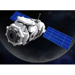 QIZHILE E01000 01000 non  TÊN LỬA ĐẨY ZHENGTU 12 bộ đồ chơi xếp lắp ráp ghép mô hình Frozen CONQUEST XII BOOSTER Nữ Hoàng Băng Giá