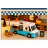 PANTASY 85011 XE TẢI THỰC PHẨM HOÀI CỔ bộ đồ chơi xếp lắp ráp ghép mô hình Creator RETRO FOOD TRUCK Sáng Tạo 2300 khối