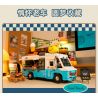 PANTASY 85011 XE TẢI THỰC PHẨM HOÀI CỔ bộ đồ chơi xếp lắp ráp ghép mô hình Creator RETRO FOOD TRUCK Sáng Tạo 2300 khối