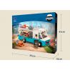 PANTASY 85011 XE TẢI THỰC PHẨM HOÀI CỔ bộ đồ chơi xếp lắp ráp ghép mô hình Creator RETRO FOOD TRUCK Sáng Tạo 2300 khối