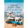 PANTASY 85011 XE TẢI THỰC PHẨM HOÀI CỔ bộ đồ chơi xếp lắp ráp ghép mô hình Creator RETRO FOOD TRUCK Sáng Tạo 2300 khối