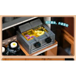 PANTASY 85011 XE TẢI THỰC PHẨM HOÀI CỔ bộ đồ chơi xếp lắp ráp ghép mô hình Creator RETRO FOOD TRUCK Sáng Tạo 2300 khối