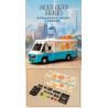 PANTASY 85011 XE TẢI THỰC PHẨM HOÀI CỔ bộ đồ chơi xếp lắp ráp ghép mô hình Creator RETRO FOOD TRUCK Sáng Tạo 2300 khối