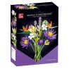 JIESTAR JJ9046 9046 BÓ HOA bộ đồ chơi xếp lắp ráp ghép mô hình Creator TROPICAL FLOWER BOUQUET Sáng Tạo 891 khối