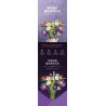 JIESTAR JJ9046 9046 BÓ HOA bộ đồ chơi xếp lắp ráp ghép mô hình Creator TROPICAL FLOWER BOUQUET Sáng Tạo 891 khối