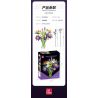 JIESTAR JJ9046 9046 BÓ HOA bộ đồ chơi xếp lắp ráp ghép mô hình Creator TROPICAL FLOWER BOUQUET Sáng Tạo 891 khối