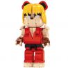 WANGAO 188018 GẤU CƠ STREET FIGHTER KEN 400% bộ đồ chơi xếp lắp ráp ghép mô hình BEAR ROBOT