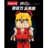 WANGAO 188018 GẤU CƠ STREET FIGHTER KEN 400% bộ đồ chơi xếp lắp ráp ghép mô hình BEAR ROBOT