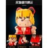 WANGAO 188018 GẤU CƠ STREET FIGHTER KEN 400% bộ đồ chơi xếp lắp ráp ghép mô hình BEAR ROBOT