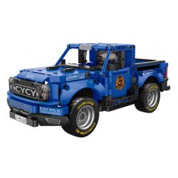 ZHEGAO GZ6231 6231 XE BÁN TẢI GOSHAWK C50 bộ đồ chơi xếp lắp ráp ghép mô hình Technic GOSHAWK-C50 Kỹ Thuật Công Nghệ Cao Mô Hình Phương Tiện 584 khối