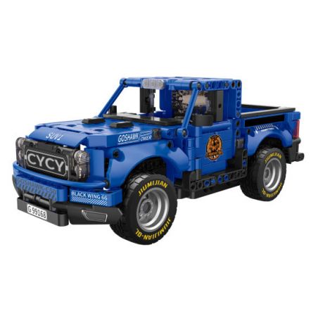 ZHEGAO GZ6231 6231 XE BÁN TẢI GOSHAWK C50 bộ đồ chơi xếp lắp ráp ghép mô hình Technic GOSHAWK-C50 Kỹ Thuật Công Nghệ Cao Mô Hình Phương Tiện 584 khối