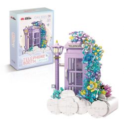 TAOTAOGUANG YEAR TT1002 1002 BUỒNG ĐIỆN THOẠI ĐÁM MÂY bộ đồ chơi xếp lắp ráp ghép mô hình 1526 khối