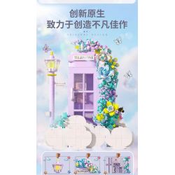 TAOTAOGUANG YEAR TT1002 1002 BUỒNG ĐIỆN THOẠI ĐÁM MÂY bộ đồ chơi xếp lắp ráp ghép mô hình 1526 khối