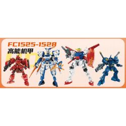 FORANGE FC1527 1527 CƠ KHÍ NĂNG LƯỢNG CAO FC1527 bộ đồ chơi xếp lắp ráp ghép mô hình 321 khối