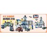 FORANGE FC3322 3322 CẢNH SÁT BẢO VỆ bộ đồ chơi xếp lắp ráp ghép mô hình City Thành Phố 699 khối