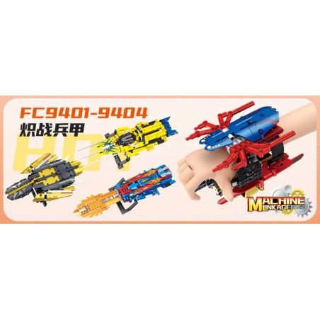 FORANGE FC9402 9402 CHIZHAN BINGJIA FC9402 bộ đồ chơi xếp lắp ráp ghép mô hình Technic BLAZING WEAPON Kỹ Thuật Công Nghệ Cao Mô Hình Phương Tiện 295 khối
