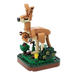 WANGE LIGAO DR.LUCK 1619 SINH VẬT HUYỀN BÍ KANGAROO bộ đồ chơi xếp lắp ráp ghép mô hình Creator WONDERFUL ANIMALS Sáng Tạo 134 khối