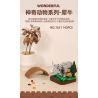 WANGE LIGAO DR.LUCK 1621 SINH VẬT HUYỀN BÍ TÊ GIÁC bộ đồ chơi xếp lắp ráp ghép mô hình Creator WONDERFUL ANIMALS Sáng Tạo 143 khối