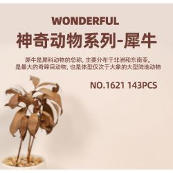 WANGE LIGAO DR.LUCK 1621 SINH VẬT HUYỀN BÍ TÊ GIÁC bộ đồ chơi xếp lắp ráp ghép mô hình Creator WONDERFUL ANIMALS Sáng Tạo 143 khối