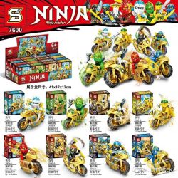 SHENG YUAN SY 760 SY760 7600 non  4 CON RỒNG NHỎ bộ đồ chơi xếp lắp ráp ghép mô hình The  Ninjago Movie NINJA MASTER Ninja Lốc Xoáy 176 khối