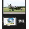 COBI CHARACTER BUILDING 5725 non  TRẬN CHIẾN THUNG LŨNG DUNG NHAM tỷ lệ 1:32 bộ đồ chơi xếp lắp ráp ghép mô hình Military Army SUPERMARINE SPITFIRE MK. VB Quân Sự Bộ Đội 342 khối